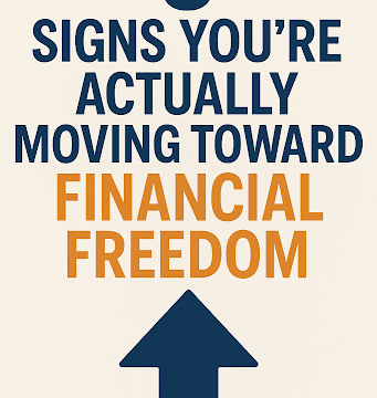 8 Signs You’re Actually Moving Toward Financial Freedom